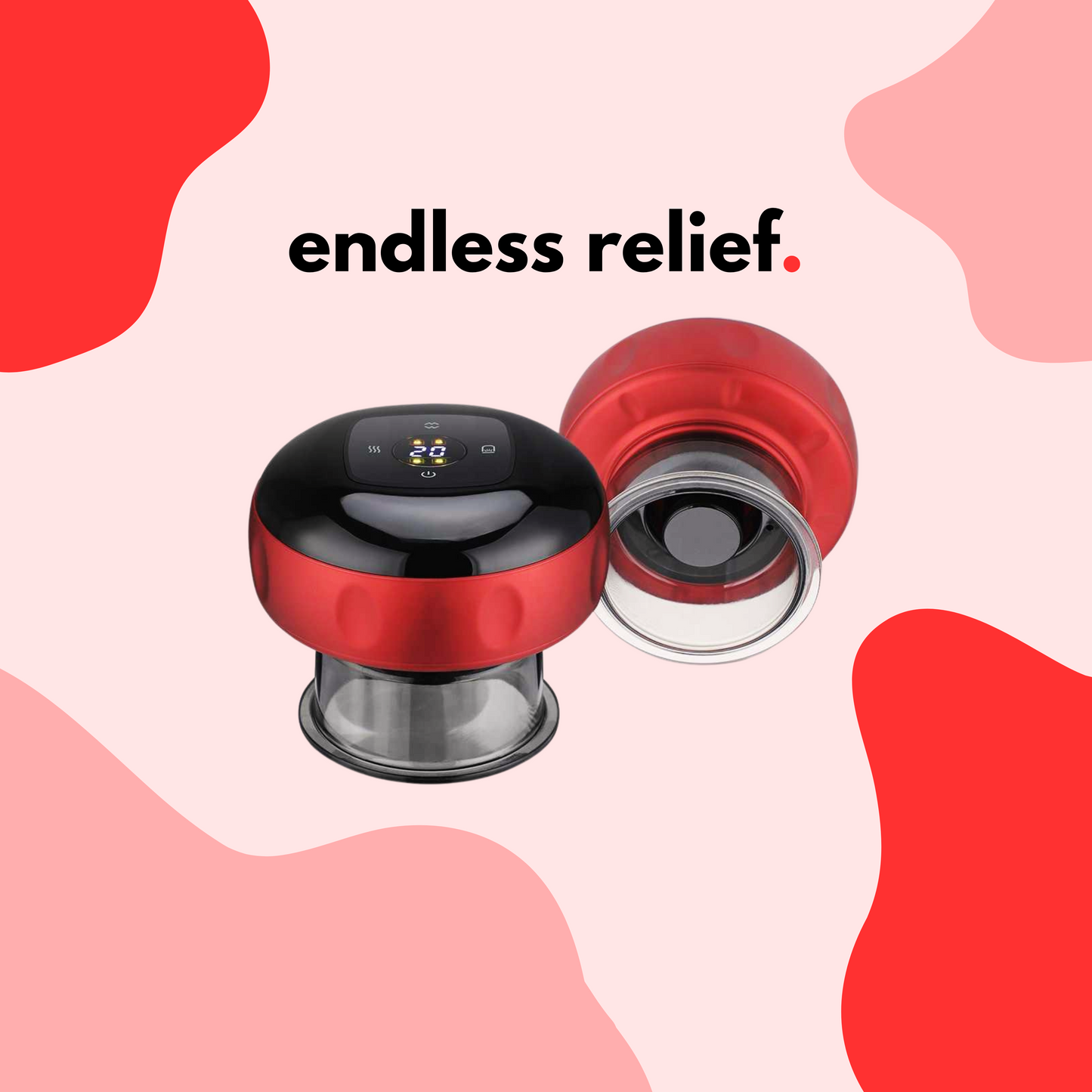 Redzen Qupr - Electric Cupping Massage and Therapy Device